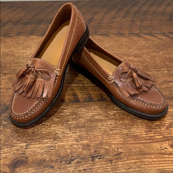 Cole Haan Tassel Moc Leather Loafers  Size 8M - Picture 4 of 8
